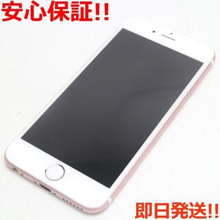 アイフォーン(iPhone)の美品 SOFTBANK iPhone6S 16GB ローズゴールド (スマートフォン本体)