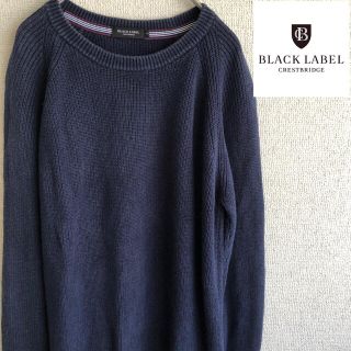 ブラックレーベルクレストブリッジ(BLACK LABEL CRESTBRIDGE)のBLACK LABEL CRESTBRIDGE ラグラン　ニット　セーター　2(ニット/セーター)