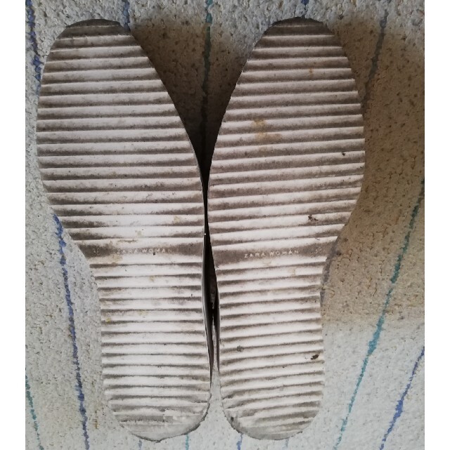 ZARA(ザラ)のZARA オックスフォード クロームシルバー レディースの靴/シューズ(ローファー/革靴)の商品写真