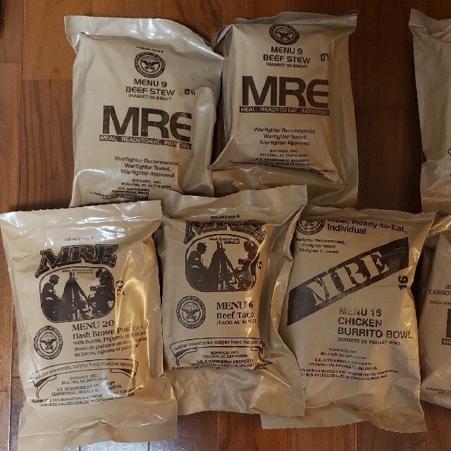 MREレーション 11個セット | bombaytools.com