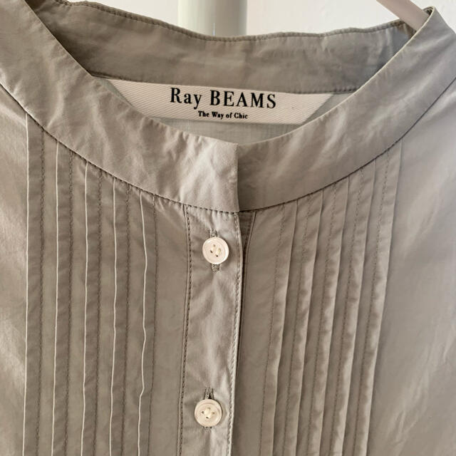 Ray BEAMS(レイビームス)のRay BEAMS タックシャツ レディースのトップス(シャツ/ブラウス(長袖/七分))の商品写真