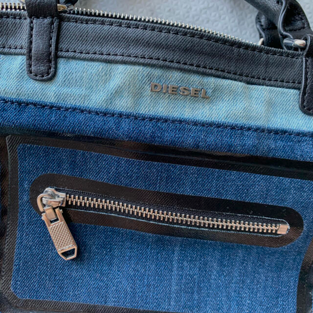 DIESEL - 美品DIESEL 2wayトートショルダーバッグ デニムの通販 by