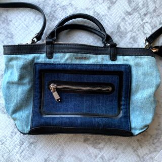 DIESEL - 美品DIESEL 2wayトートショルダーバッグ デニムの通販 by