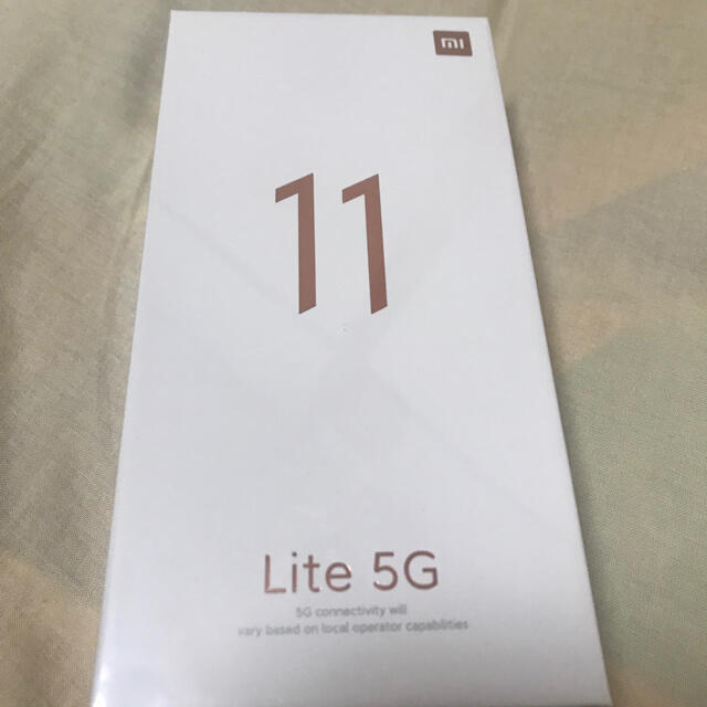 新品　未開封　Xiaomi Mi 11 Lite 5G トリュフブラックブラック