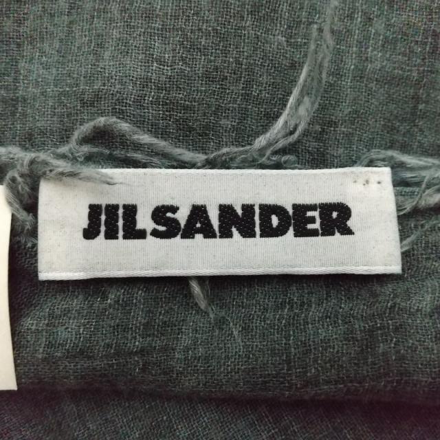 Jil Sander(ジルサンダー)のジルサンダー ストール(ショール) - グレー レディースのファッション小物(マフラー/ショール)の商品写真