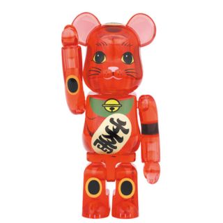 メディコムトイ(MEDICOM TOY)の100% 2体 400% 2体 BE@RBRICK 招き猫 梅金メッキ(その他)