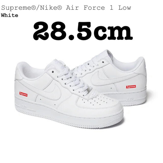 【28.5cm】Supreme Nike Air Force 1 Low af1