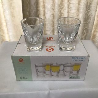 【最終値下げ！】ミニ ショットグラス 6個セット(アルコールグッズ)