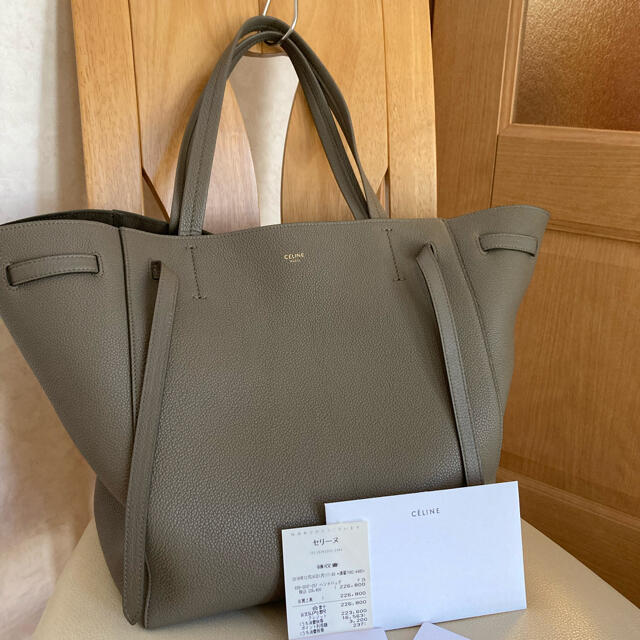 国内発送】 celine - 美品 セリーヌ カバ トープ トートバッグ