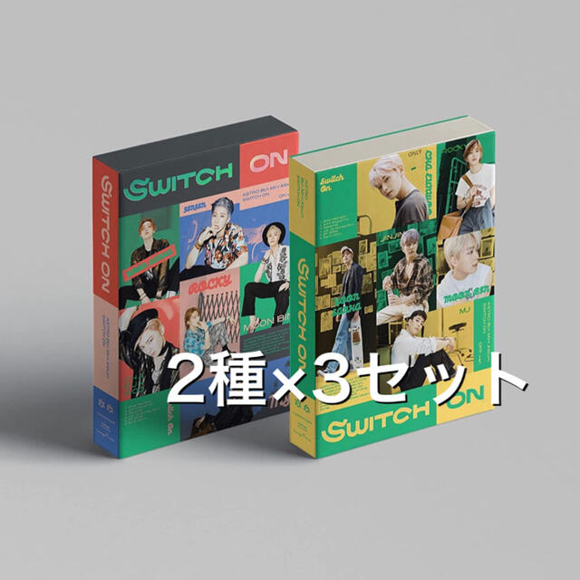 Astro Switch on 未開封品 2種×3 計6枚セット エンタメ/ホビーのCD(K-POP/アジア)の商品写真