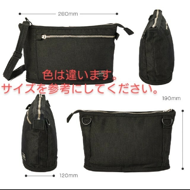 値下げ★PORTER デニム ショルダーバッグ 6