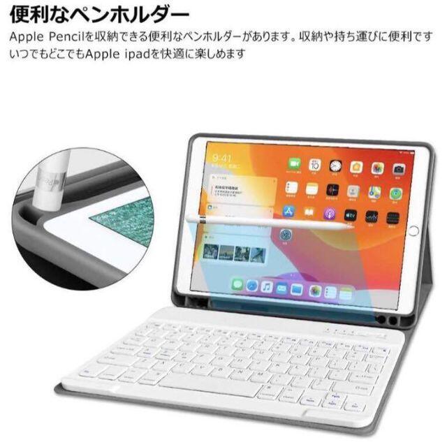 ❤イタリアデザインでお洒落♪❤ペン収納ホルダー搭載❣iPadケース&キーボード