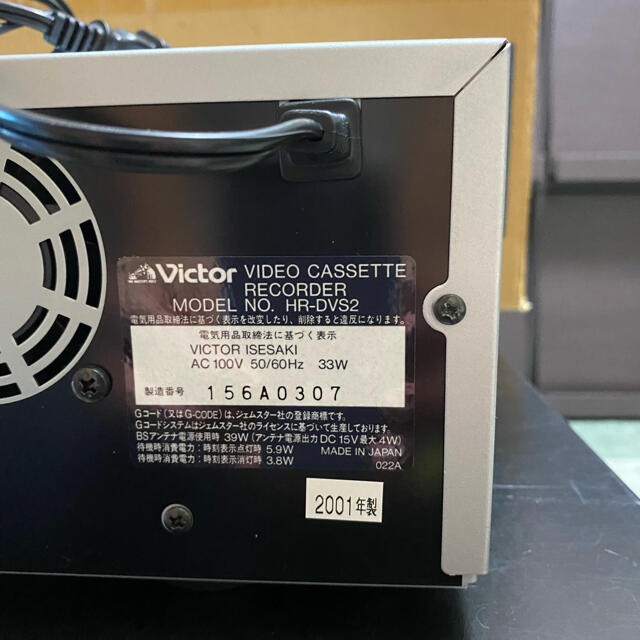 miniDV/S-VHSビデオカセットレコーダー