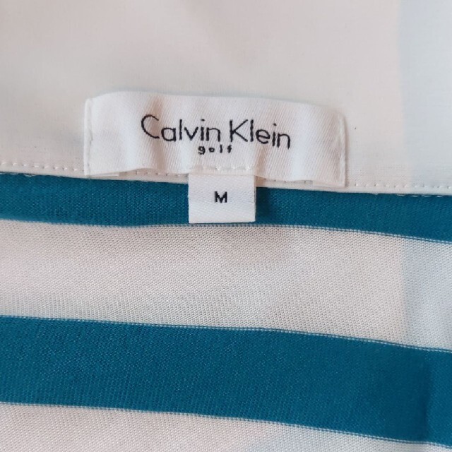 Calvin Klein(カルバンクライン)のカルバンクラインのネックシャツ　新品タグ付き スポーツ/アウトドアのゴルフ(ウエア)の商品写真