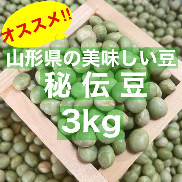 900g　山形県産　秘伝豆　1等級品質　野菜