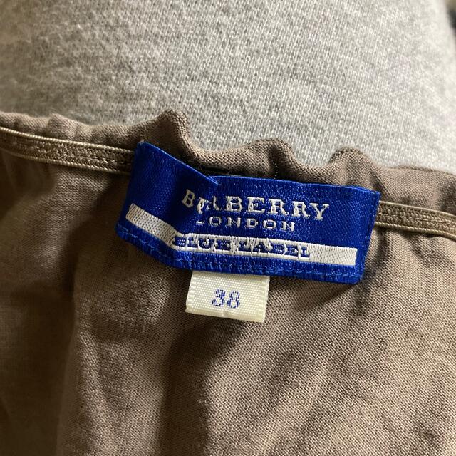 BURBERRY BLUE LABEL(バーバリーブルーレーベル)の【美品】Burberry バーバリー　ブルーレーベル　カットソー レディースのトップス(カットソー(半袖/袖なし))の商品写真