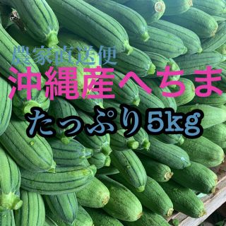 沖縄産たっぷりへちま(^^)農家直送便！新鮮！！(野菜)