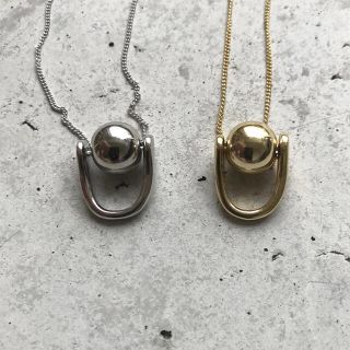 アメリヴィンテージ(Ameri VINTAGE)の【NEW】新品インポート♡S925 シルバー U字 ネックレス(ネックレス)