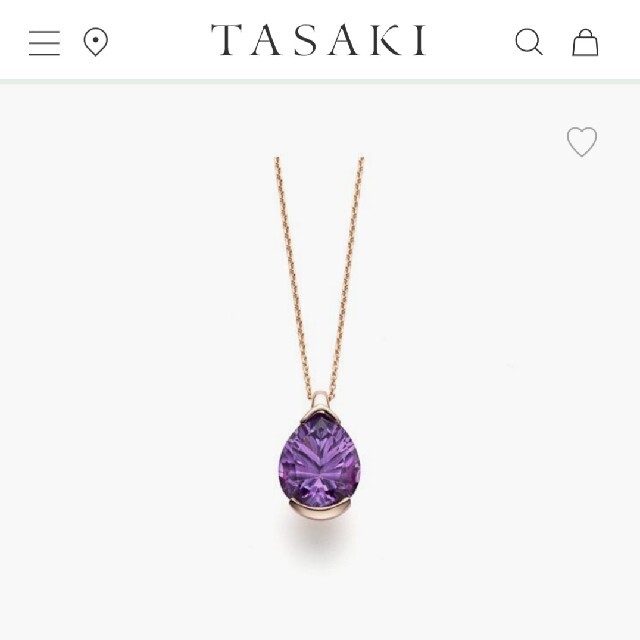 TASAKI(タサキ)のnorike様専用✨TASAKI✨アメシスト ネックレス K18 サクラゴールド レディースのアクセサリー(ネックレス)の商品写真