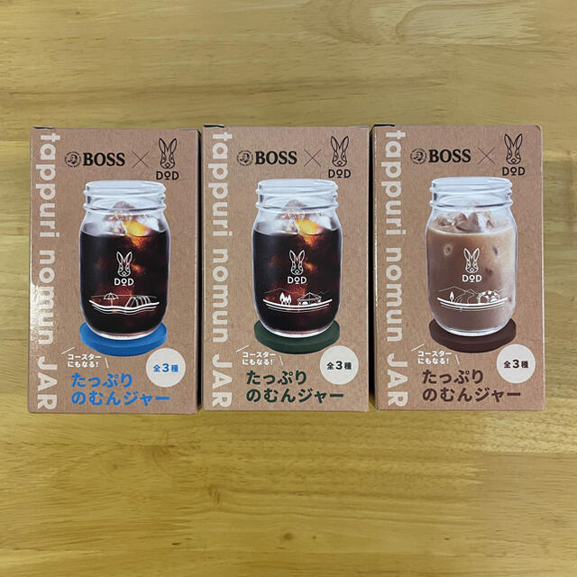 BOSS(ボス)の【送料込】BOSS×DoD たっぷりのむんジャー 3種類セット スポーツ/アウトドアのアウトドア(食器)の商品写真