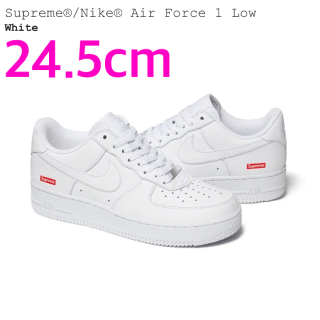 3個セット・送料無料 24.5cm Supreme NIKE AIR FORCE 1 Low - 通販