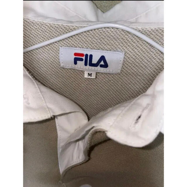 FILA(フィラ)の【人気】フィラ ボーダー ビックサイズ ラガーシャツ ポロシャツ 刺繍ロゴ メンズのトップス(ポロシャツ)の商品写真