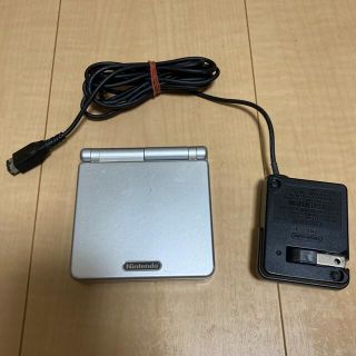 ゲームボーイアドバンス(ゲームボーイアドバンス)の任天堂 ゲームボーイアドバンス SP AGS-001 シルバー(携帯用ゲーム機本体)