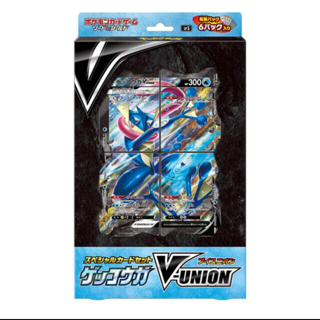 ポケモン(ポケモン)のポケモンカード ゲッコウガ V-UNION エンタメ/ホビーのトレーディングカード(Box/デッキ/パック)の商品写真