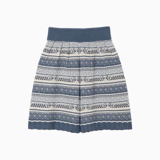 マメ(mame)のMame Multi-Colour Jacquard Knit Shorts(ショートパンツ)