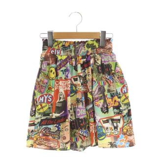 ヒステリックグラマー(HYSTERIC GLAMOUR)のヒステリックグラマー 20SS 70S柄 キュロットパンツ ショートパンツ(キュロット)