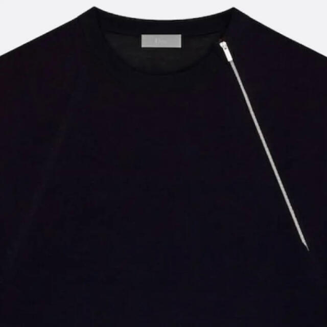 DIOR HOMME - 【定価13万】Dior Homme Zip クルーネックニットの通販
