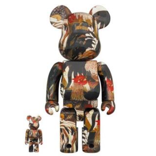 メディコムトイ(MEDICOM TOY)のBE@RBRICK 伊藤若冲「群鶏図」100% & 400%(その他)