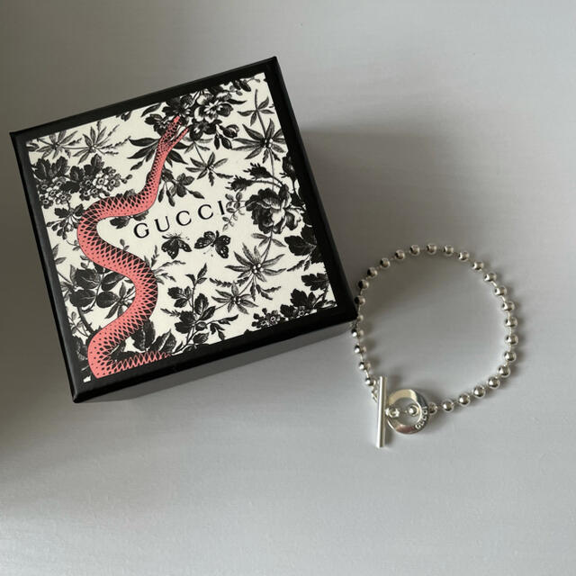 アクセサリ Gucci シルバーボールブレスレットの通販 by ♡|グッチ