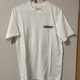 カーハート(carhartt)のTシャツ　カーハート　白色シンプル　ロゴT(Tシャツ/カットソー(半袖/袖なし))