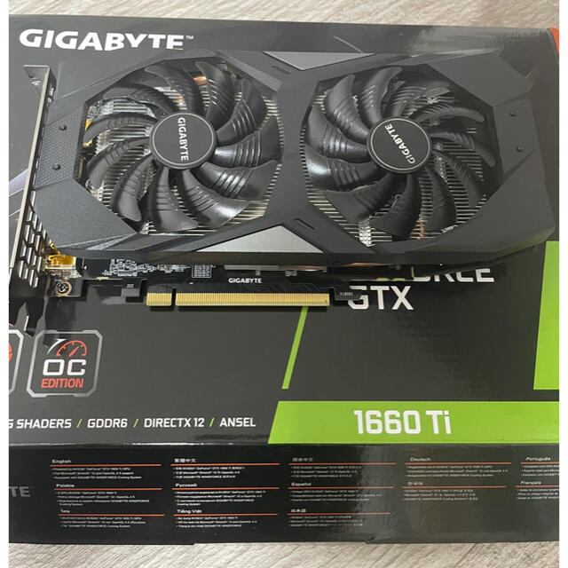 GeForce GTX 1660 Ti OC 6Gスマホ/家電/カメラ