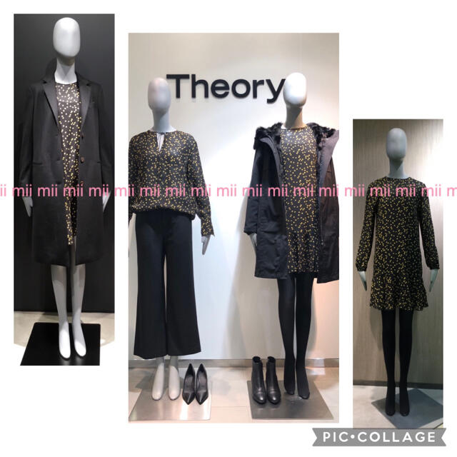 theory - ✤セオリー Theory シルク ジョーゼットワンピース✤の通販