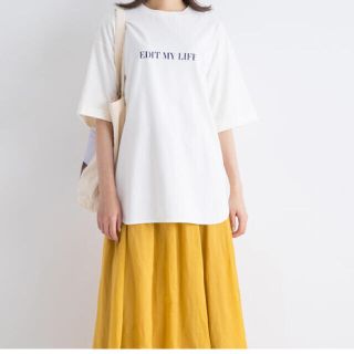 プラステ(PLST)の【新品】プラステ✨ACTUSコラボロゴTシャツ  お値下げ❗️(Tシャツ(半袖/袖なし))