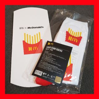 ボウダンショウネンダン(防弾少年団(BTS))の【公式品】BTS Mcdonald's ソックス 靴下(アイドルグッズ)