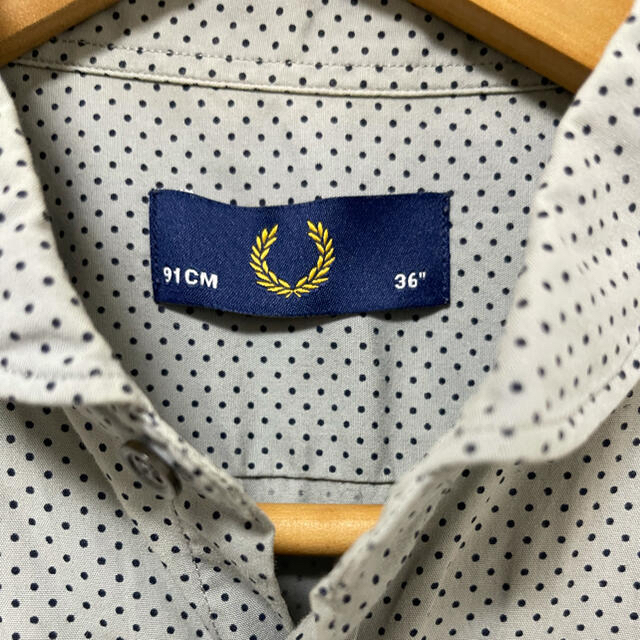 FRED PERRY(フレッドペリー)のFred Perry ドット柄　半袖シャツ メンズのトップス(シャツ)の商品写真