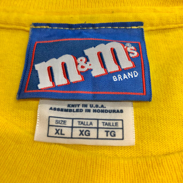 Lochie(ロキエ)のp2x84jz 様 専用460.m&m's エムアンドエムズ ビッグT 【古着】 メンズのトップス(Tシャツ/カットソー(半袖/袖なし))の商品写真