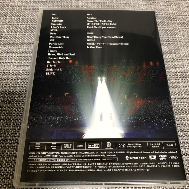 東方神起(トウホウシンキ)のTOHOSHINKI LIVE TOUR 2013 TIME 初回生産限定盤 エンタメ/ホビーのCD(K-POP/アジア)の商品写真