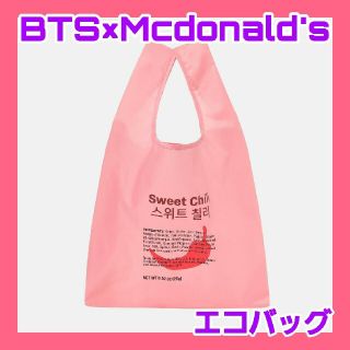 ボウダンショウネンダン(防弾少年団(BTS))の【公式品】BTS Mcdonald's エコバッグ ピンク(エコバッグ)