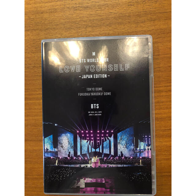 BTS　WORLD　TOUR　‘LOVE　YOURSELF’　～JAPAN　ED エンタメ/ホビーのDVD/ブルーレイ(ミュージック)の商品写真