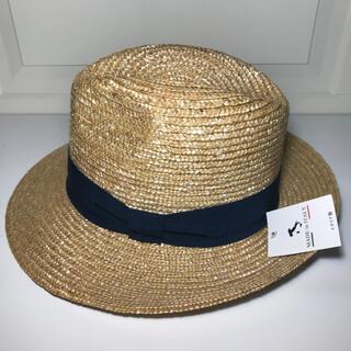 H69 used イタリア製 麦わら ペーパー ハット hat 帽子