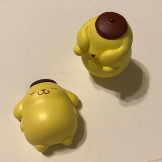 サンリオ(サンリオ)のポムポムプリン　ガチャフィギュア×2(その他)