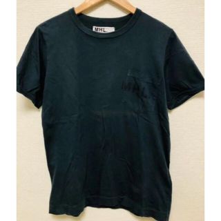 マーガレットハウエル(MARGARET HOWELL)のMHL Tシャツ（ネイビー）(Tシャツ/カットソー(半袖/袖なし))