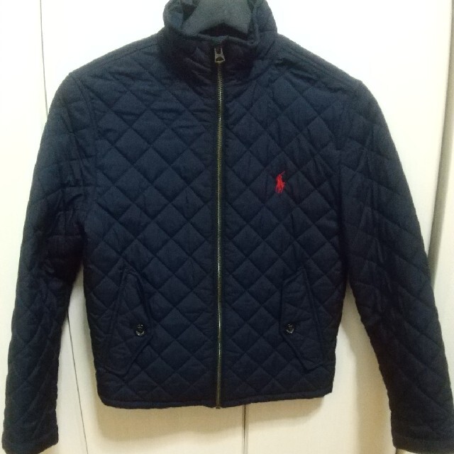 POLO RALPH LAUREN(ポロラルフローレン)の美品☆ラルフローレンジップジャンパー☆紺150センチ キッズ/ベビー/マタニティのキッズ服男の子用(90cm~)(ジャケット/上着)の商品写真