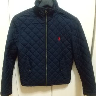 ポロラルフローレン(POLO RALPH LAUREN)の美品☆ラルフローレンジップジャンパー☆紺150センチ(ジャケット/上着)