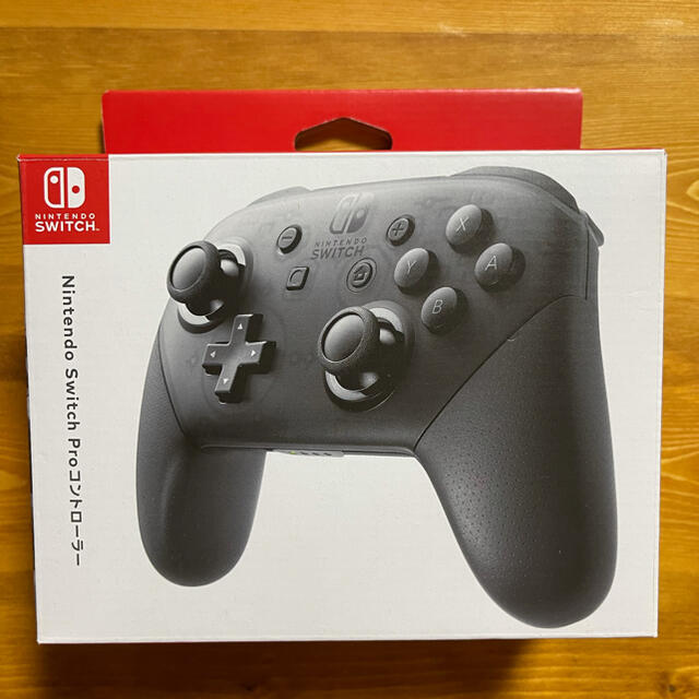 Nintendo Switch(ニンテンドースイッチ)の【完動品】NINTENDO SWITCH PROコントローラー エンタメ/ホビーのゲームソフト/ゲーム機本体(その他)の商品写真