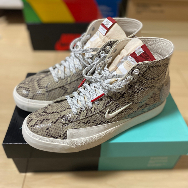 soulland×nike sb blazer mid sneakskin | フリマアプリ ラクマ